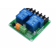 Module relay 2 kênh 12v 30A , Mạch điện relay 30A