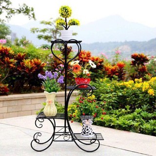 Kệ cây cảnh bằng sắt 4 tầng