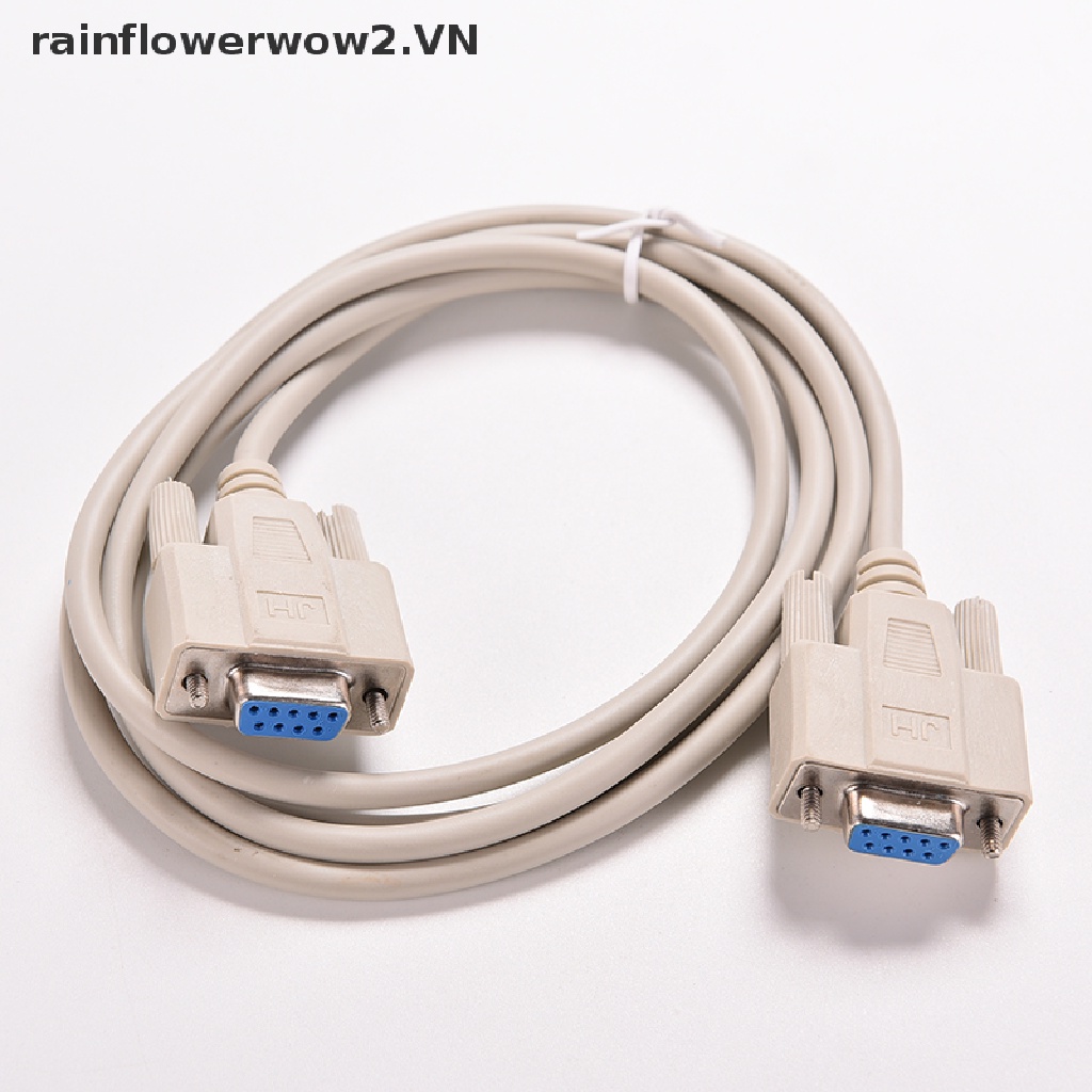 Cáp KếT NốI RS232 Chull Sang DB9 5ft 1.5m Dây Cáp Chuyển Đổi 9 pin Serial RS232 DB9 F / F Female Sang Female 1,5m RS232