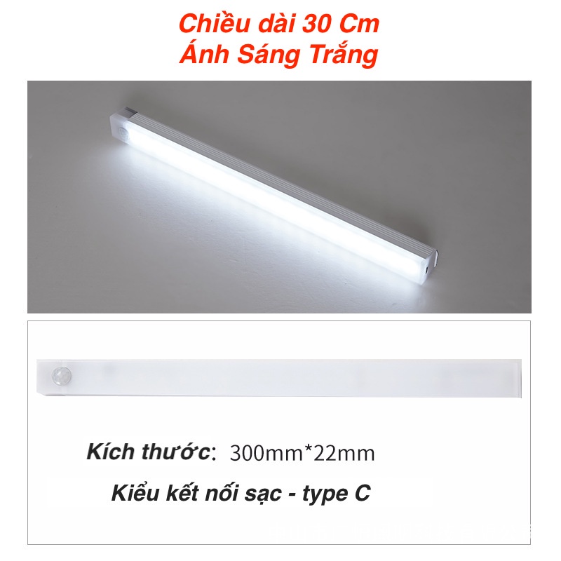 Đèn Led Cảm Biến Không Dây Gắn Tủ Quần Áo, Tủ Bếp, Tủ Đồ, Tủ Rượu, Chân Giường, Góc Tối, mang đi du lịch...