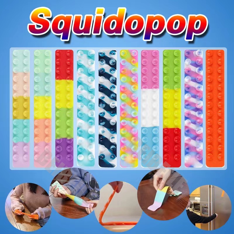 Đồ Chơi Bóp Giảm Căng Thẳng Hình Mực Nước Bằng Silicone 2022