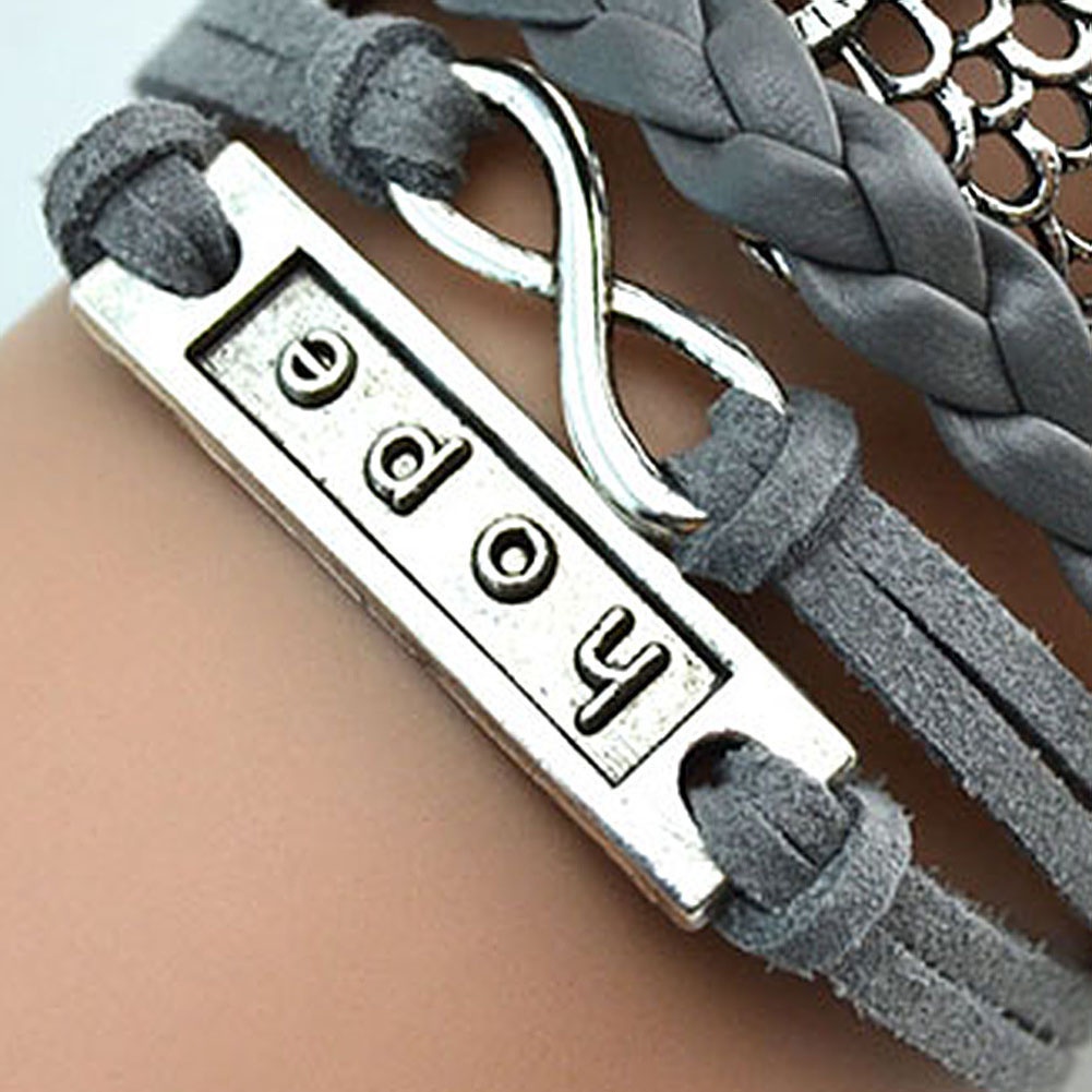 Vòng tay nhiều lớp thời trang cá tính cho nam và nữ