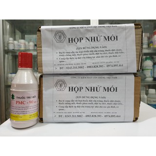Bộ Sản Phẩm Thuốc Diệt Mối Tận Gốc gồm 2 Hộp Nhử Mối và 1 Lọ Thuốc lây nhiễm PMC 90