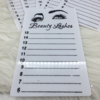 Miếng meka dán line mi có đánh số - Dụng cụ nối mi Đức Eyelashs