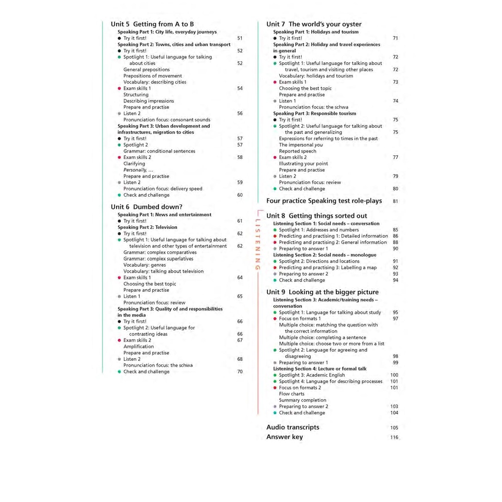 Sách Ielts Advantage Speaking &amp; Listening Skills (Kèm CD)