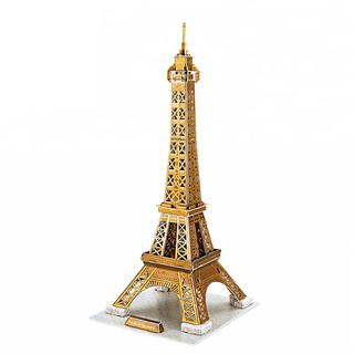 Mô Hình Giấy 3D Magic Puzzle: Tháp Eiffel G268-8 [35 Chi Tiết]