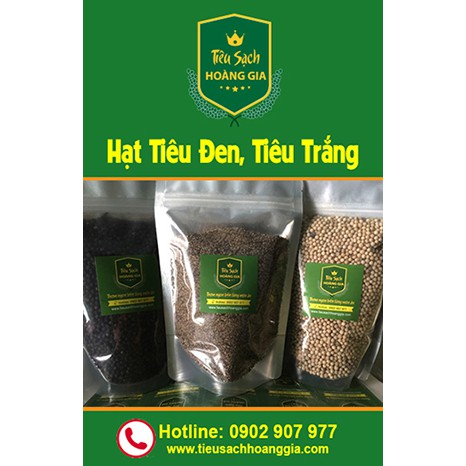 Hạt tiêu đen xay (1kg) Tiêu Hoàng Gia, Hạt Tiêu thơm ngon, nguyên chất.