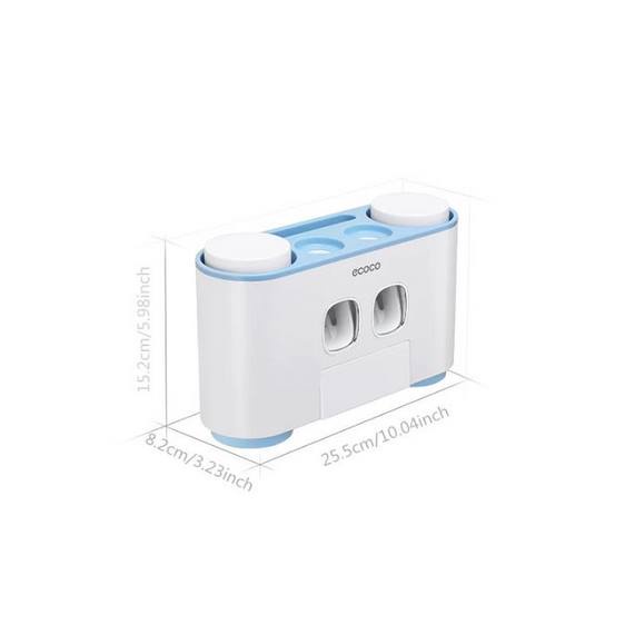 Hộp đựng bàn chải kết hợp nhả kem đánh răng treo tường siêu chắc