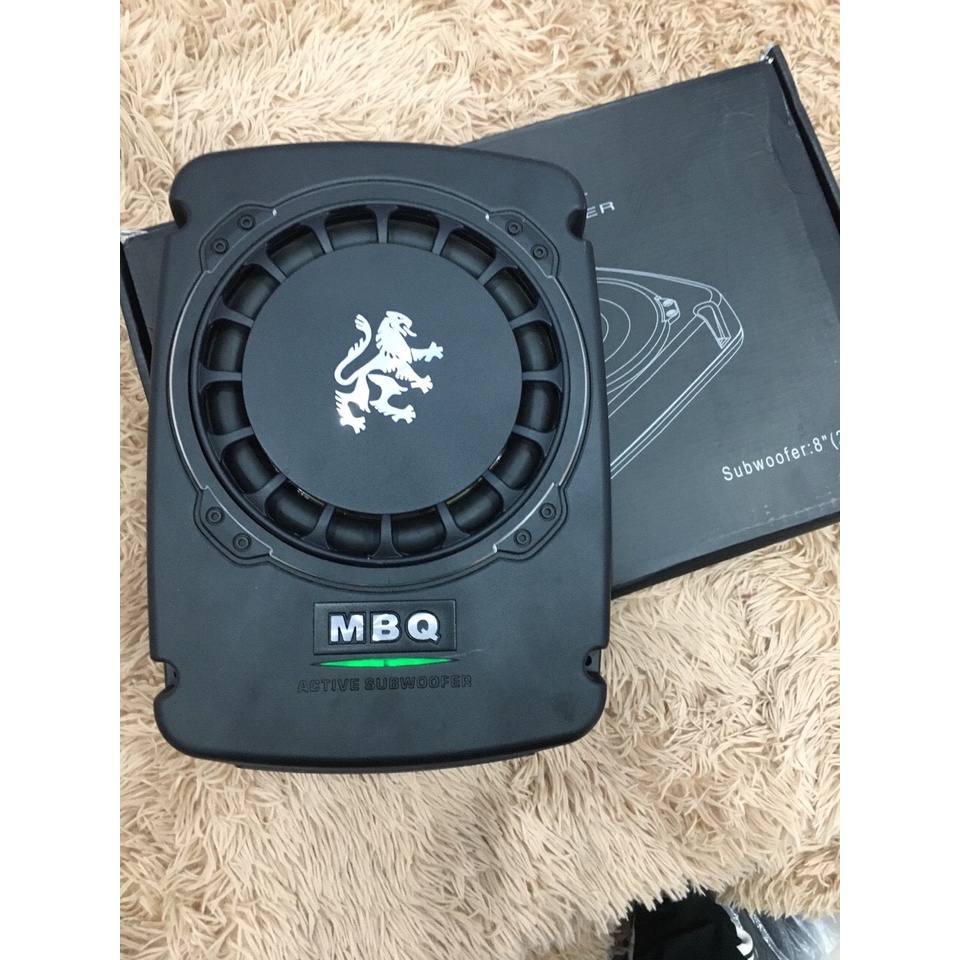 Loa sub gầm ghế ô tô sư tử MBQ – MB 8RL Loa Sub Siêu Trầm MBQ Để Gầm Ghế Ô Tô Xe Hơi