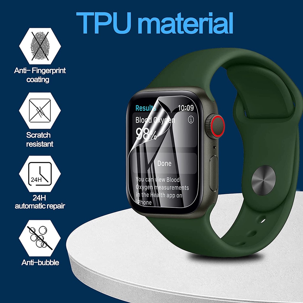 Miếng dán PPF bảo vệ mặt đồng hồ cho Apple Watch Series Ultra 8 49mm 45mm 44mm iwatch series ultra 8 7 6