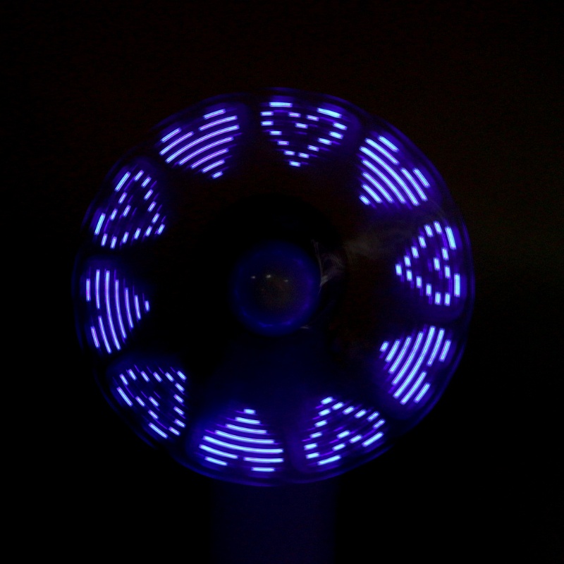 Quạt SạC CầM Tay Mini Có ĐèN LED