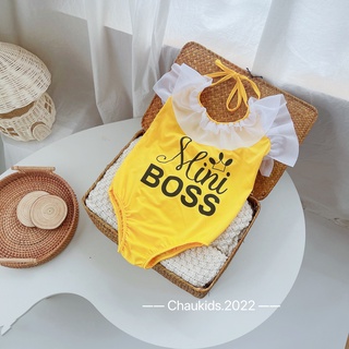 Bộ bơi miniboss bé gái