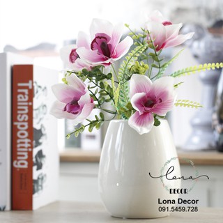 Hoa lụa - địa lan chùm