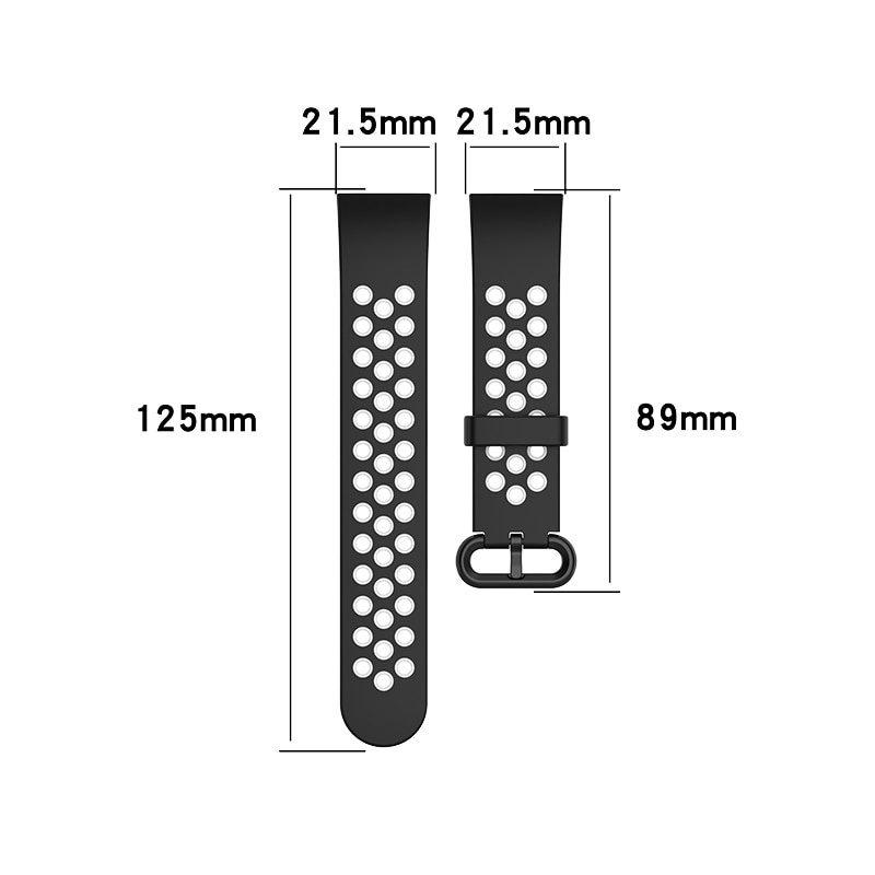 Dây đeo silicon TPU thoáng khí thay thế cho Xiaomi Redmi Watch 2 2lite 2 lite