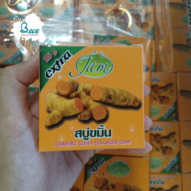 Xà Phòng Cám Nghệ Jam Extra Thái Lan