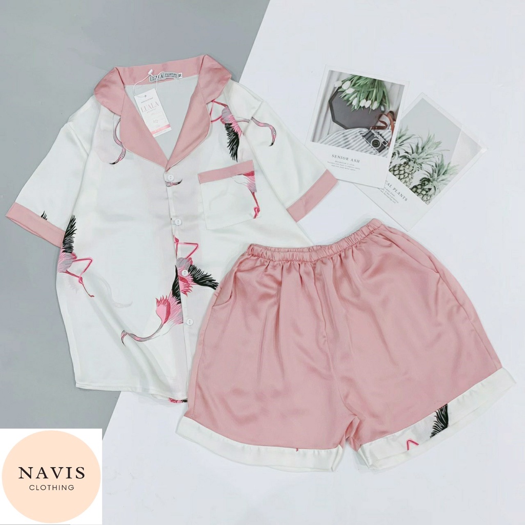 [XẢ KHO] Pijama Lụa Đùi Mẫu Hot 2022 | BigBuy360 - bigbuy360.vn
