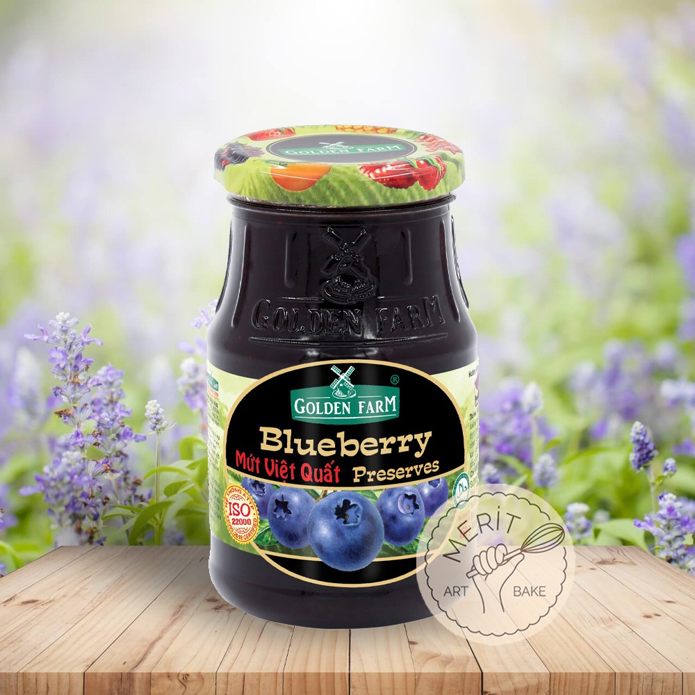 Mứt việt quất Preserves Golden Farm hũ 450g