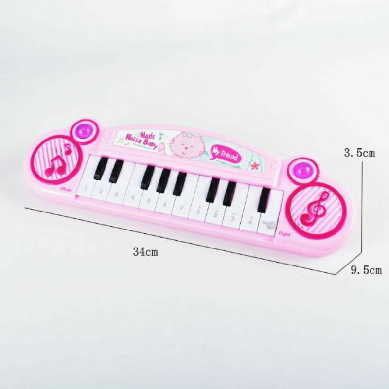 Bộ đồ chơi đàn piano  điện tử mini cho bé chơi nhạc