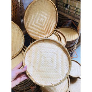 Tre VN- Mẹt Tre đựng đồ ăn vặt đủ size mẹt viền mây Xưởng sx