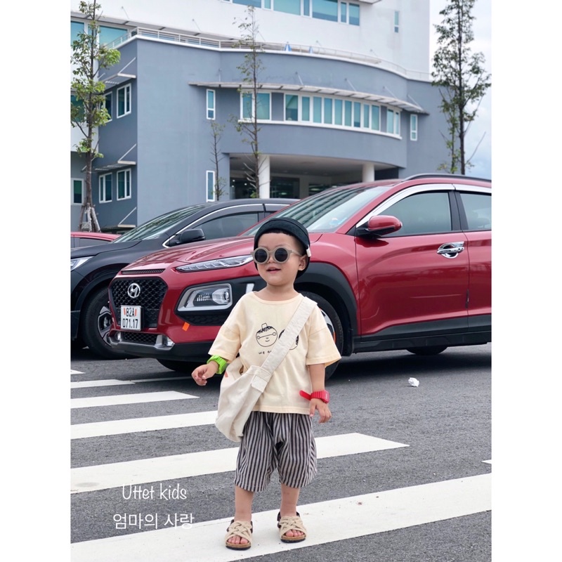 [Ảnh thật] QUẦN SỌC SUÔNG HÀN QUỐC 1045 DÀNH CHO BÉ GÁI VÀ BÉ TRAI TỪ 1 ĐẾN HƠN 5 TUỔI SIZE 80 ĐẾN 120