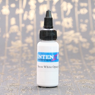 Mực tập xăm intenze màu trắng snow white 30ml