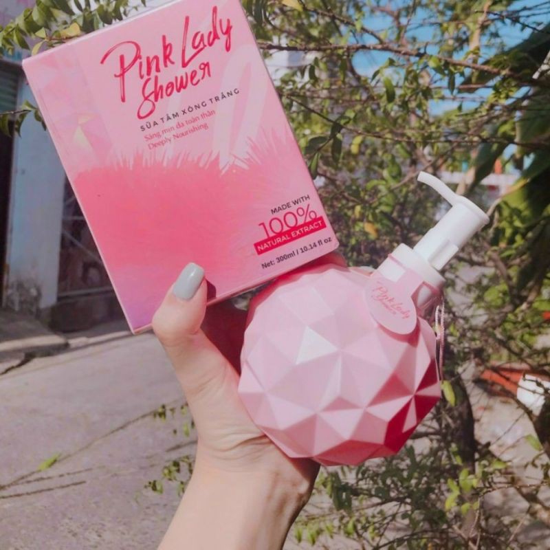 SỮA TẮM HƯƠNG NƯỚC HOA PINK LADY SHOWER HẠT MASSA SIÊU TRẮNG | BigBuy360 - bigbuy360.vn