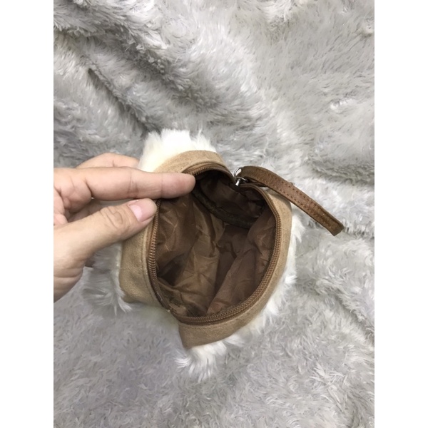 Ví si nhỏ xinh chất da lộn