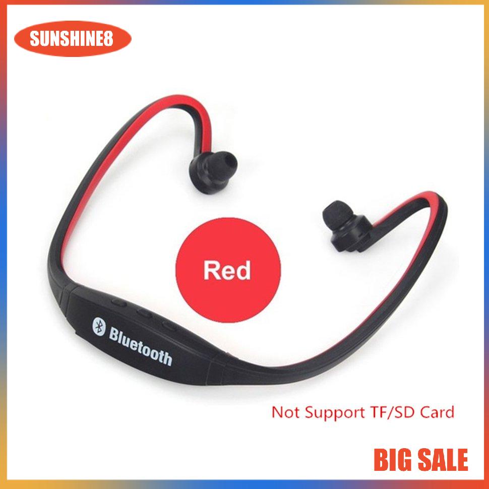 【SUN】S9 Wirelee Earphones Lightweight Earphones With FM Radio For Smartphone