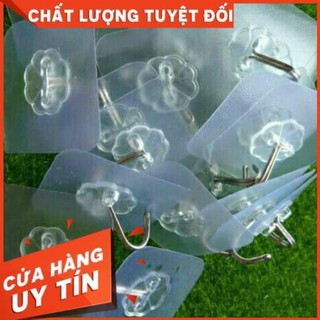 [CHỈ 1k] combo 5 Móc dán tường siêu dính chịu lực thần thánh (đọc kĩ hướng dẫn sử dụng) dùng dán hít hút treo vật nặng 2