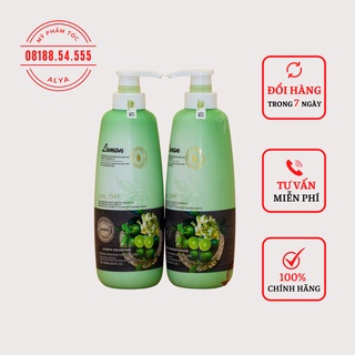 CẶP DẦU GỘI XẢ LEMON VALERT CHANH & HOA BƯỞI| kích thích mọc tóc, ngăn gàu, nấm. CHÍNH HÃNG UK