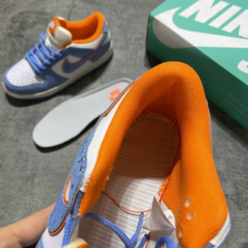 GIÀY SB DUNK B.LUE XANH CAM ORANGE 1:1 SC