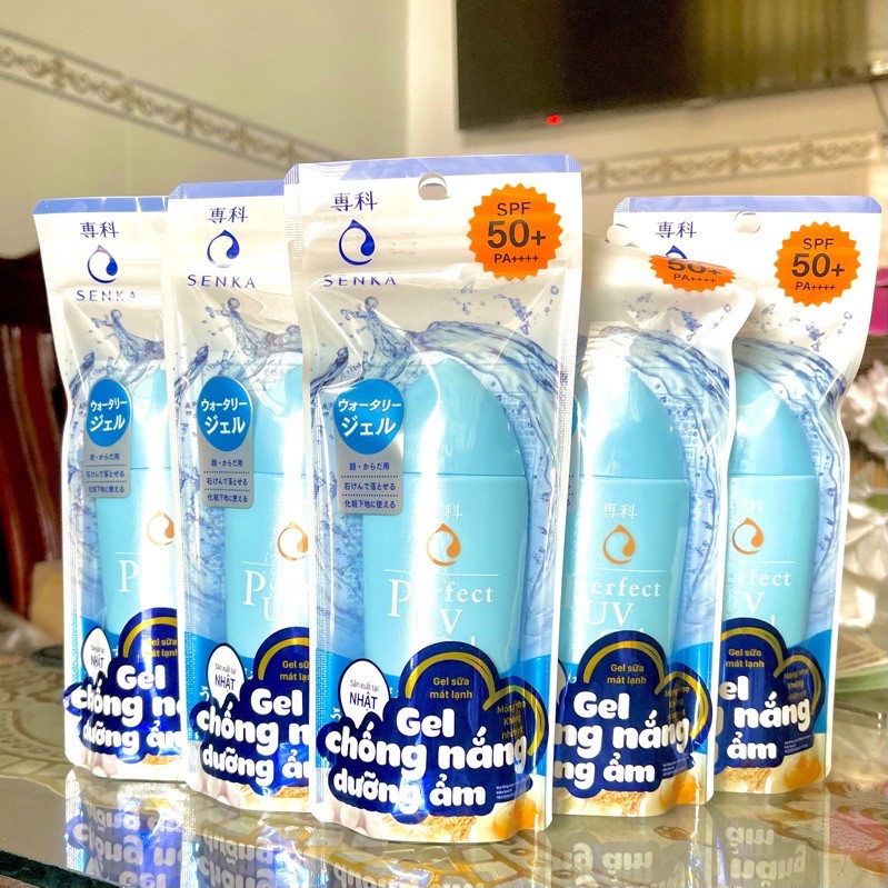 Gel sữa chống nắng Senka Perfect UV Gel 80ml