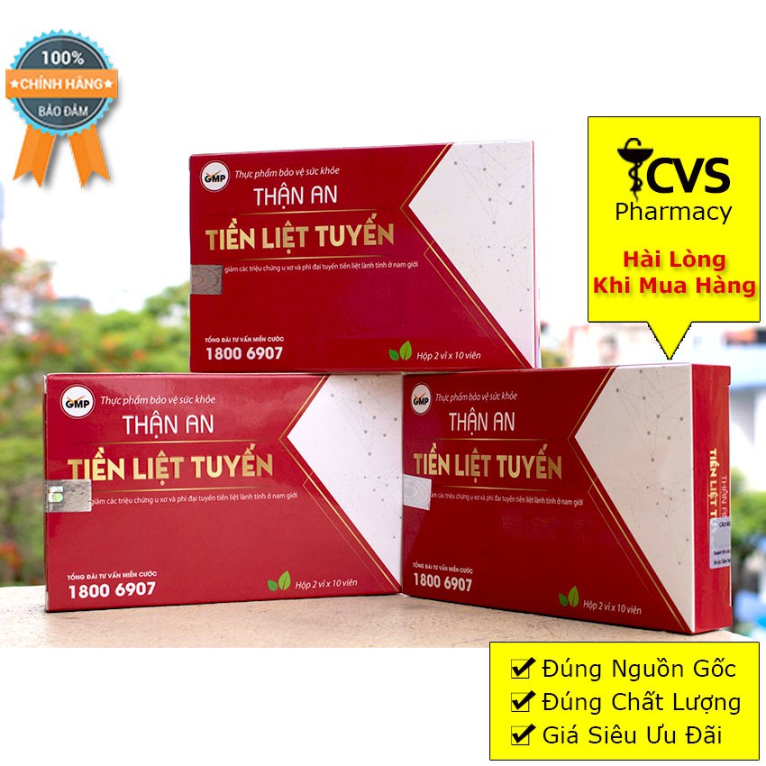 Thận An Tiền Liệt Tuyến - Hỗ Trợ Giảm U Xơ, Phì Đại Tiền Liệt Tuyến Lành Tính