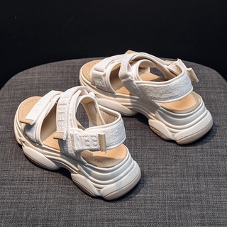 ☆☆Giày Sandal Thể Thao Quai Dán Đế Dày Thời Trang Mùa Hè 2022 Dành Cho Nữ