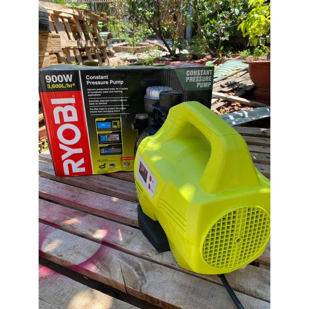 Máy Bơm Tăng Áp RYOBI RCPP900-D