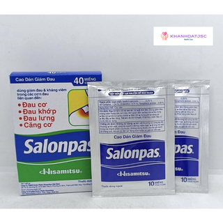 Combo 6 gói Salonpas Hisamitsu ( gói 10 miếng)