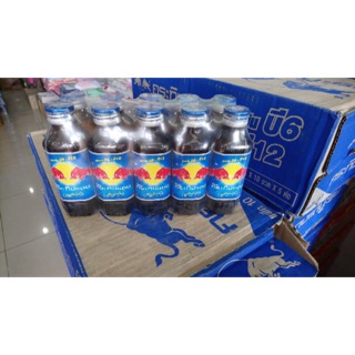 Lốc 10 chai bò húc thái lan chai thuỷ tinh