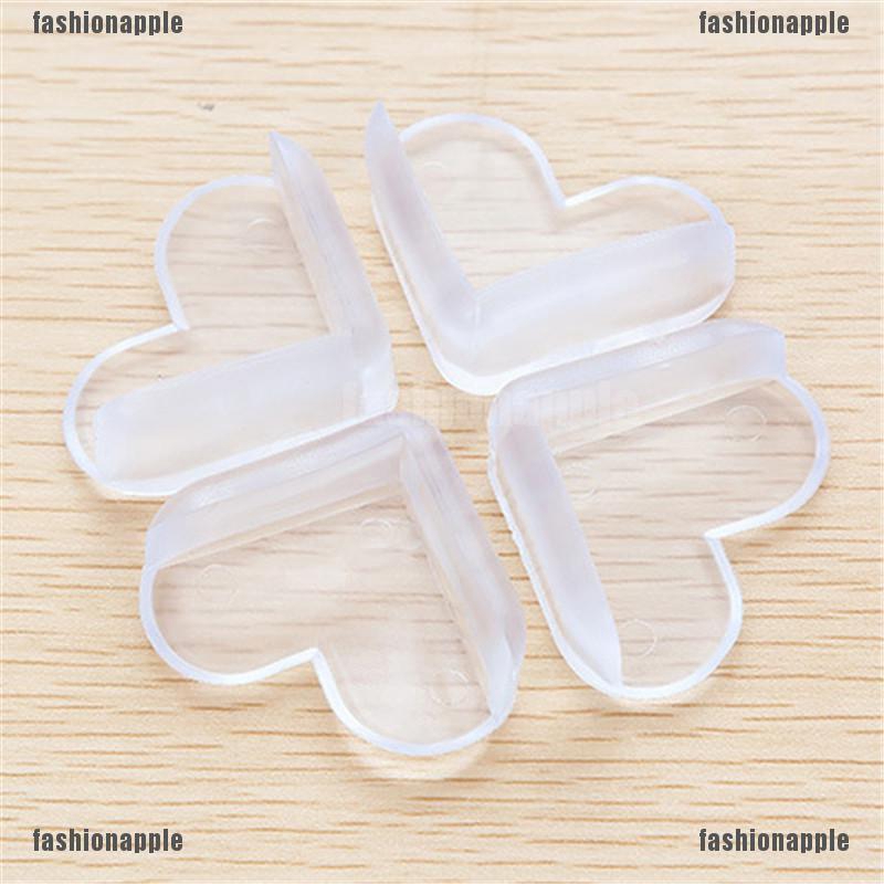 Bộ 10 miếng bọc cạnh bàn bằng silicon mềm bảo vệ an toàn cho bé