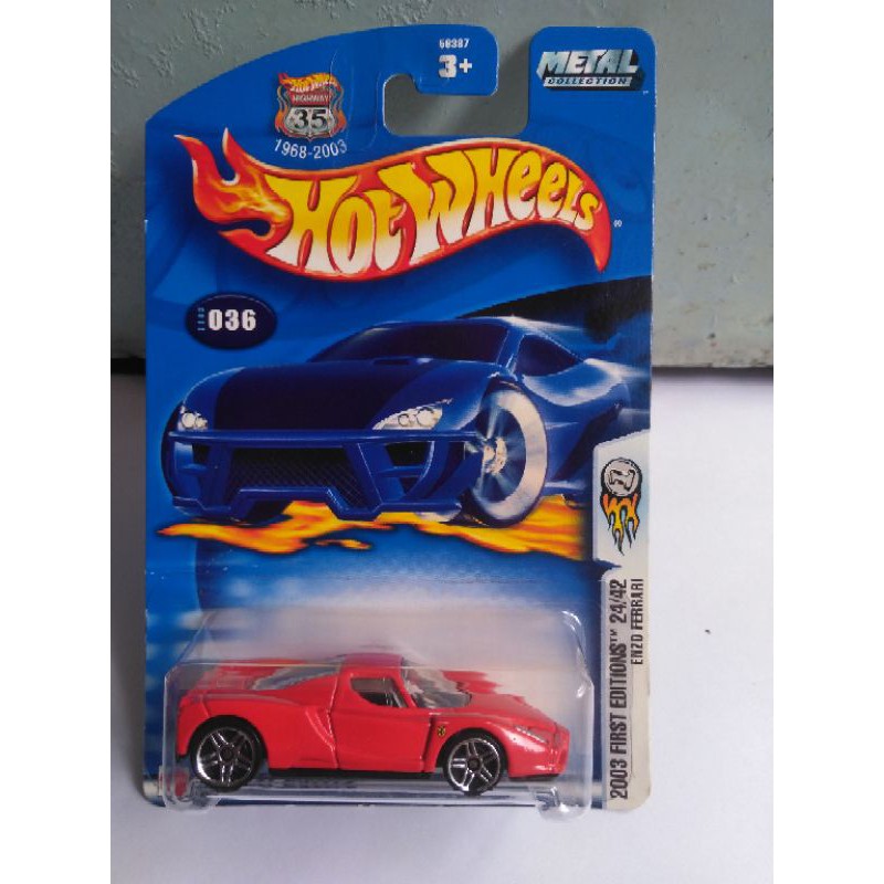 xe Hotwheels Ferrari Enzo red sản xuất năm 2003 , hàng hiếm giá rẻ