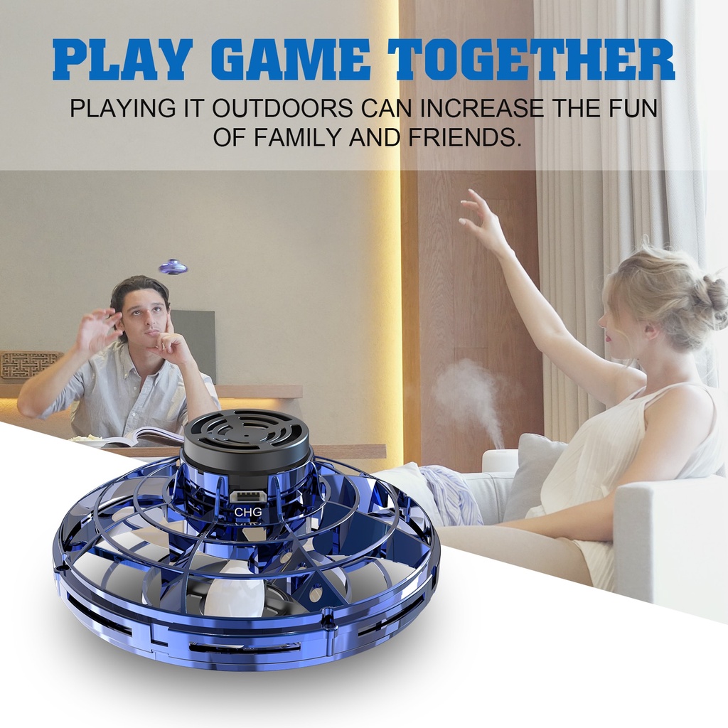 Con quay hồi chuyển mini FlyNova có đèn led