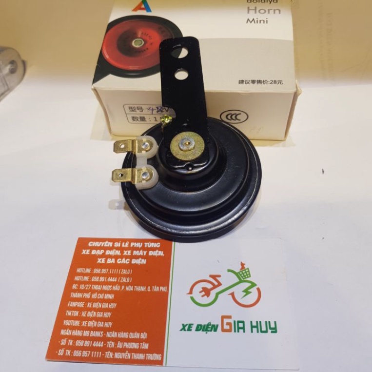 Kèn Sắt 48V Xe Đạp Điện Xe Máy Điện Xe Điện XE ĐẠP ĐIỆN HUY