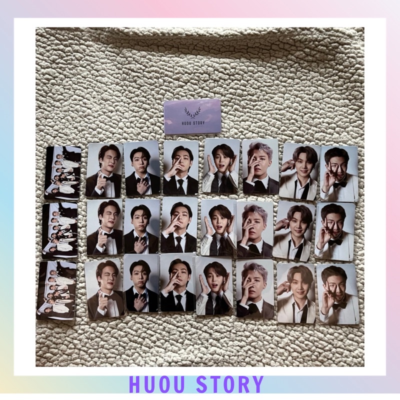 Ảnh tách lẻ set the fact B T S chính hãng