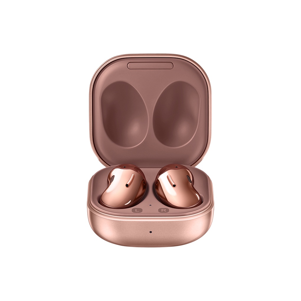 Tai nghe Bluetooth TWS Samsung Galaxy Buds Live R180 Gold Chống nước IPX2 Chính hãng BH 12 tháng - Pin 21h có hộp sạc