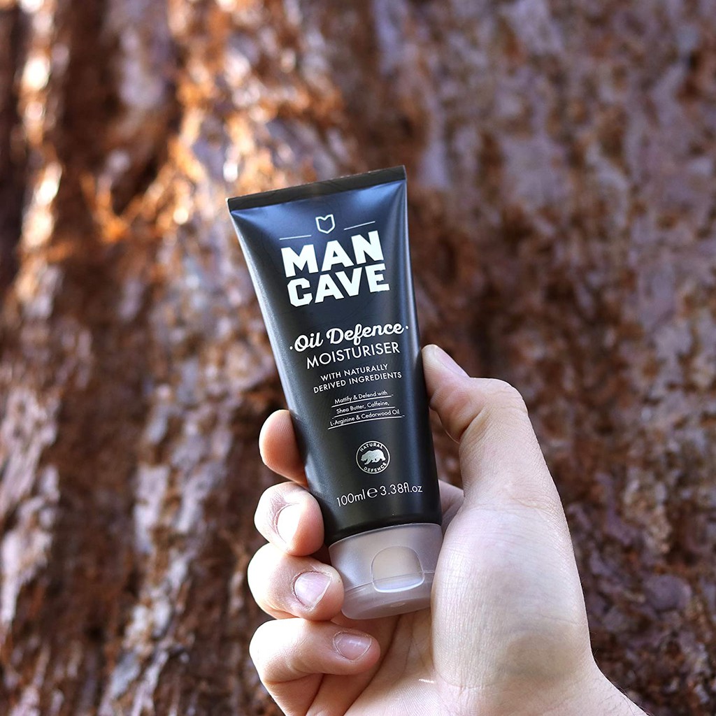 [Hàng AUTH] Kem Dưỡng Da Nam ManCave Oil Defense Face Moisturiser (Dành Cho Da Dầu) 100ML