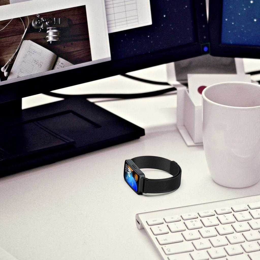 Dây Đeo Inox Milanese Cho Đồng Hồ Thông Minh Huawei Band 8