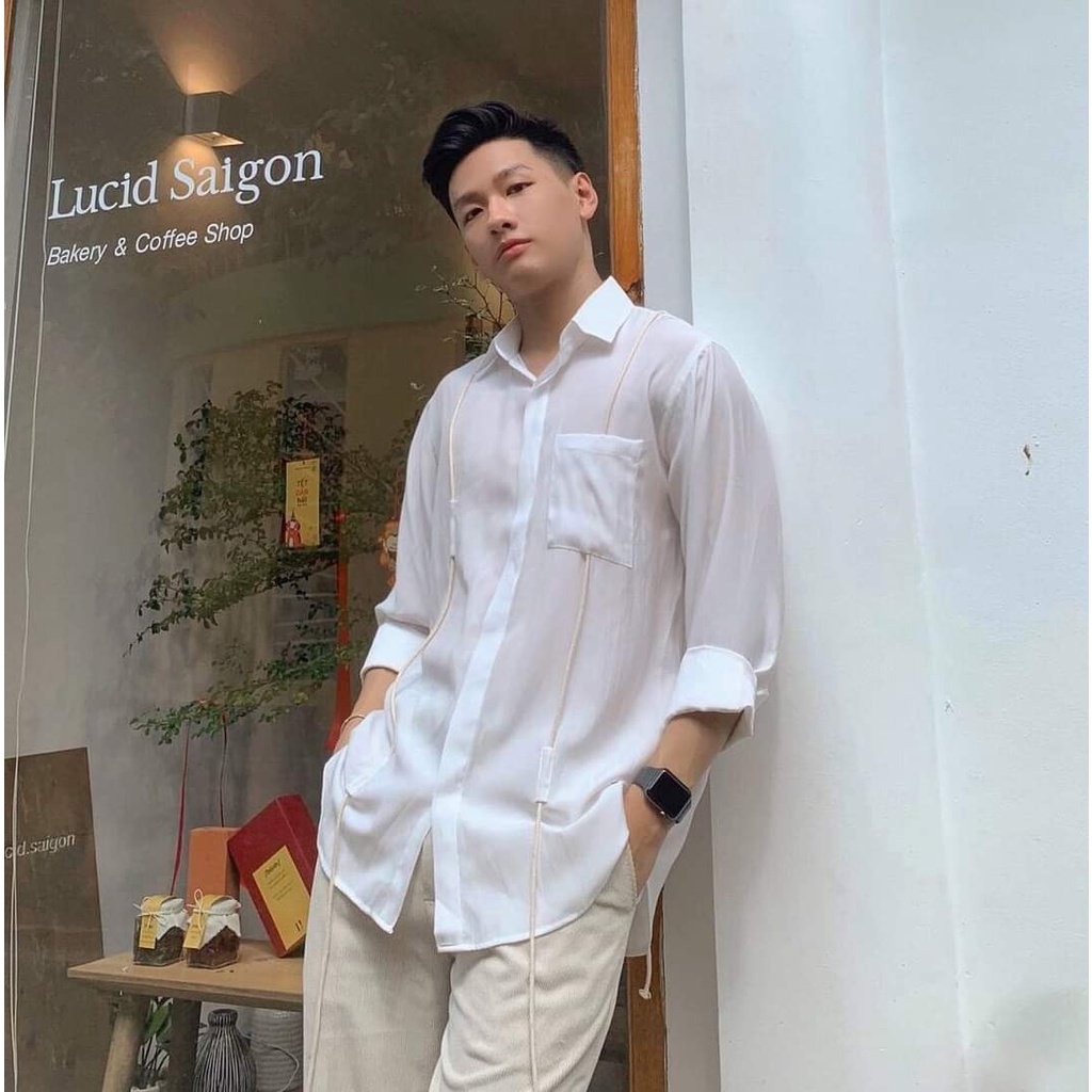 ÁO SƠ MI 2 LINE DECOR