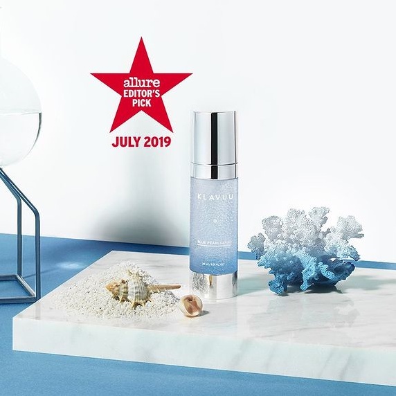Tinh chất biển sâu dưỡng ẩm chống nhăn KLAVUU Blue Pearlsation Marine Drop Serum 30ml