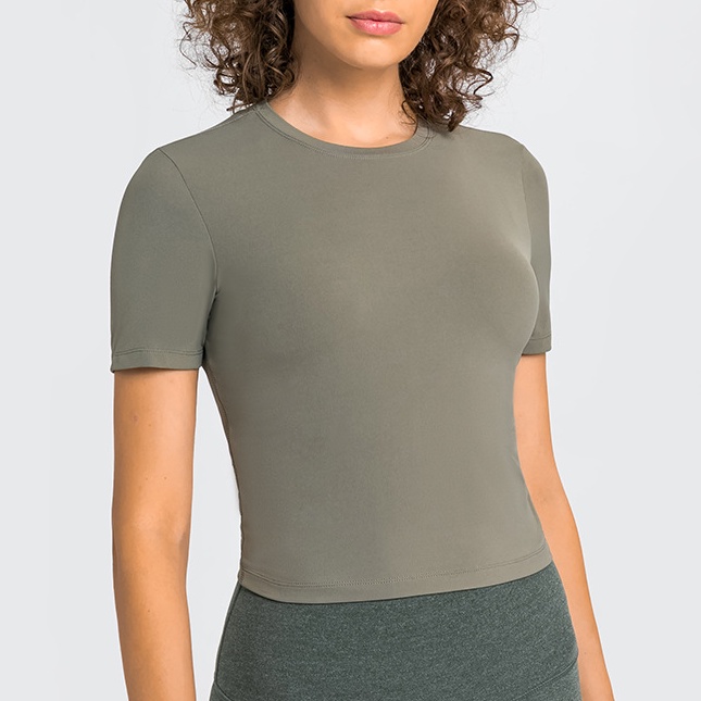 Áo thun thể thao mềm mại tay ngắn dành cho nữ DS158 DQ