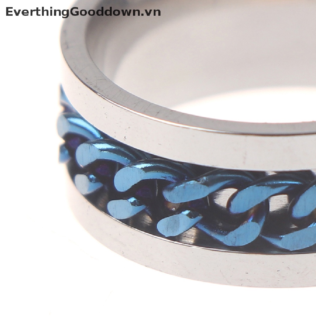 Everthinggood Nhẫn Mở Nắp Chai Dạng Dây Xích Bằng Thép Titan Tuyệt Vời Unisex