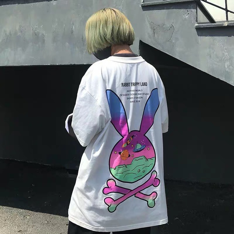 Áo thun in Bad Rabbit sỉ 48k